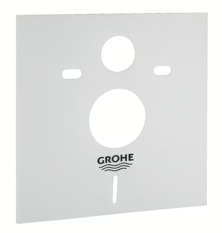 Zvočnoizolacijski vložek za WC Grohe z dušilno podlogo in dvema gumijastima objemkama