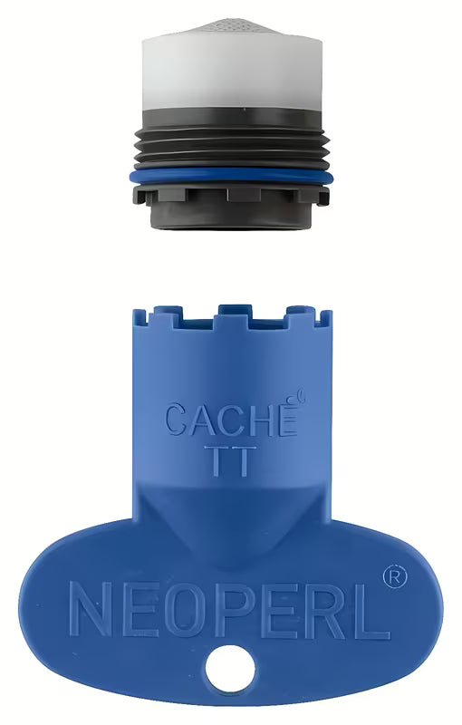 Grohe perlator z zunanjim navojem M16,5x1 pro za varčen in mehak vodni curek, vključno z montažnim ključem.