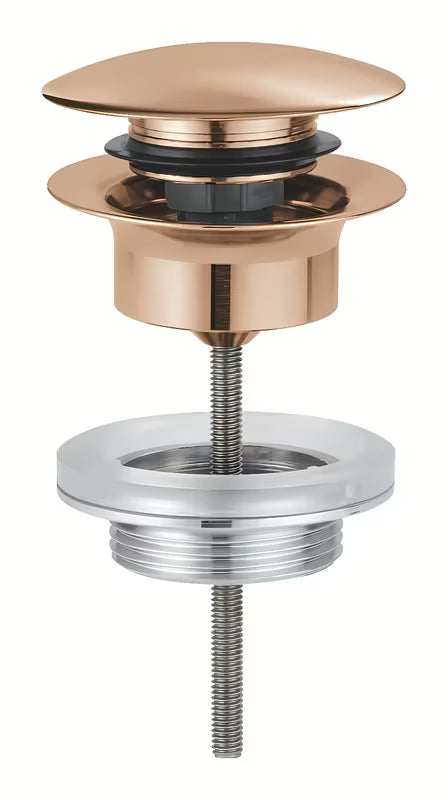 Grohe odtok za umivalnik s klik-klak zapiralom v izvedbi brushed warm sunset.