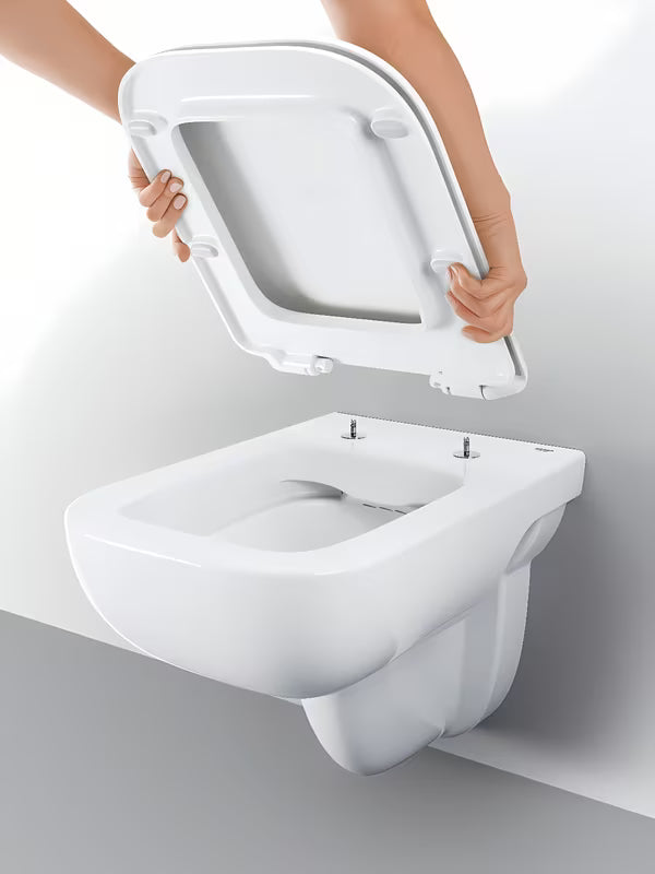 Grohe bauedge Ceramic WC deska iz duroplasta z mehko Zapiranje Soft Close in EasyLock v barvi alpine-white