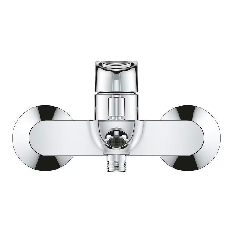 Enoročna stenska armatura za kad Grohe bauloop u krom izvedbi brez tuš seta.