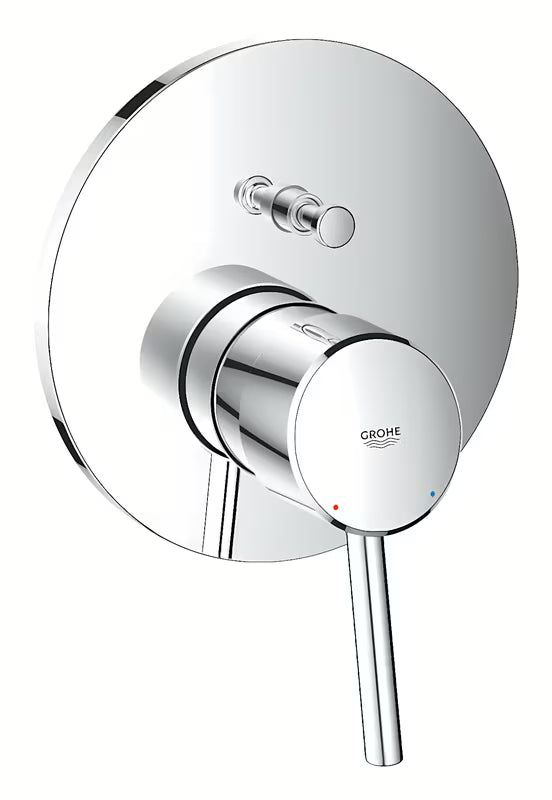 Grohe Concetto New enoročna podometna armatura za tuš v krom izvedbi