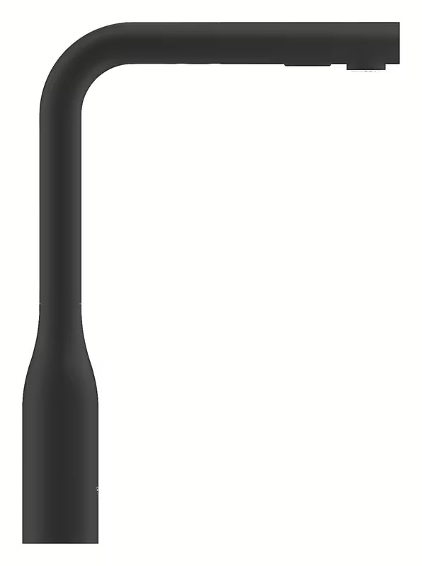 Grohe Essence armatura za pomivalno korito z izvlečno prho u mat izvedbi phantom black