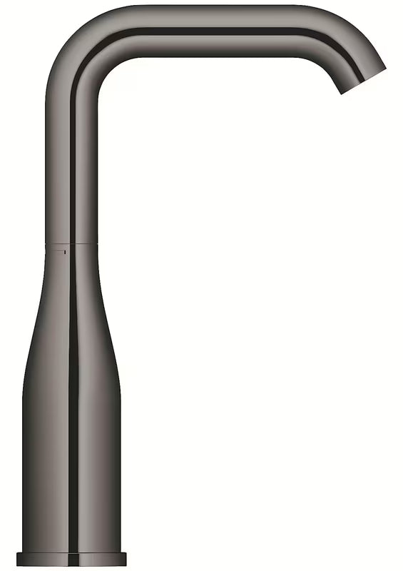 Visoka enoročna armatura za umivalnik Grohe Essence New v površinski obdelavi Hard Graphite z vrtljivim izlivom