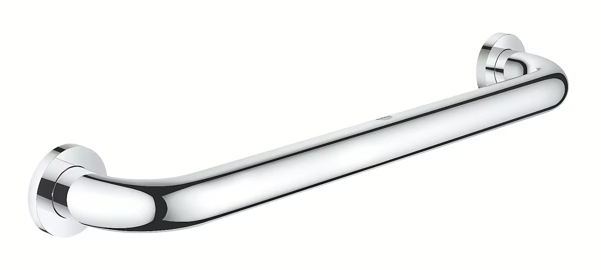 Kromiran ročaj za kad Grohe Essentials s skritim pritrjevanjem in površino Grohe StarLight