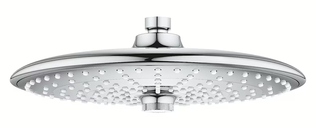 Kromirana nadglavna prha Grohe Euphoria 260 smartcontrol s premerom 260 mm in tremi načini curka