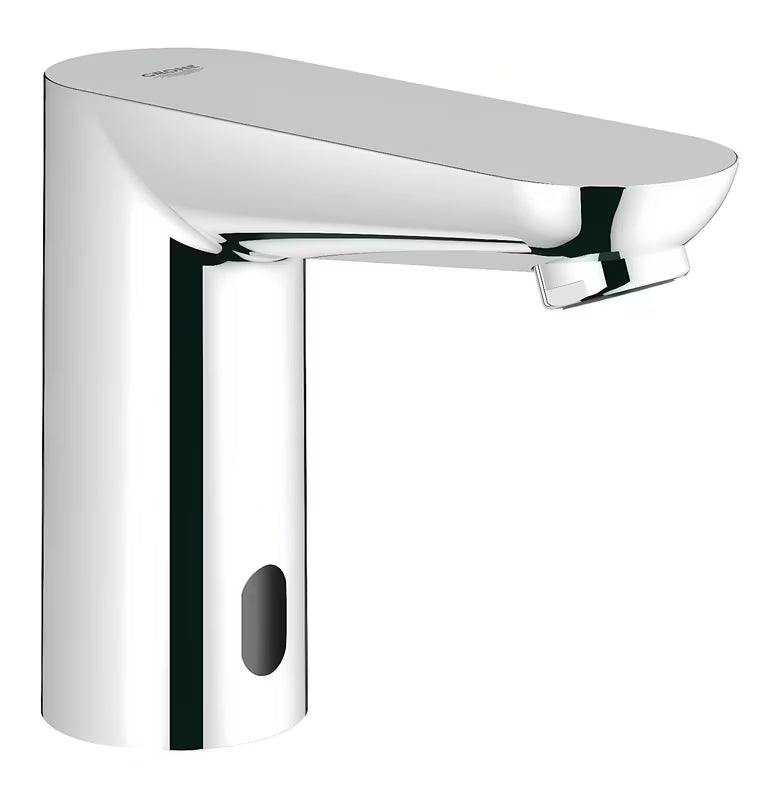 Kromirana senzorska armatura za umivalnik Grohe Euroeco z infrardečim senzorjem