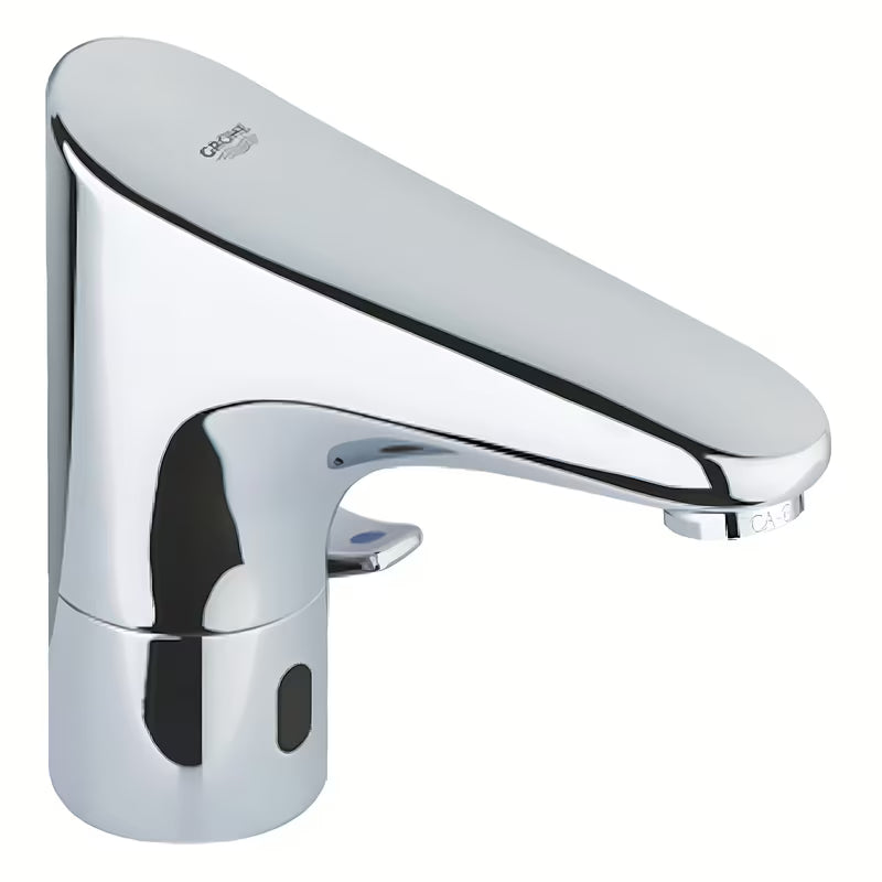 Kromirana senzorska armatura za umivalnik Grohe Europlus z infrardečim senzorjem