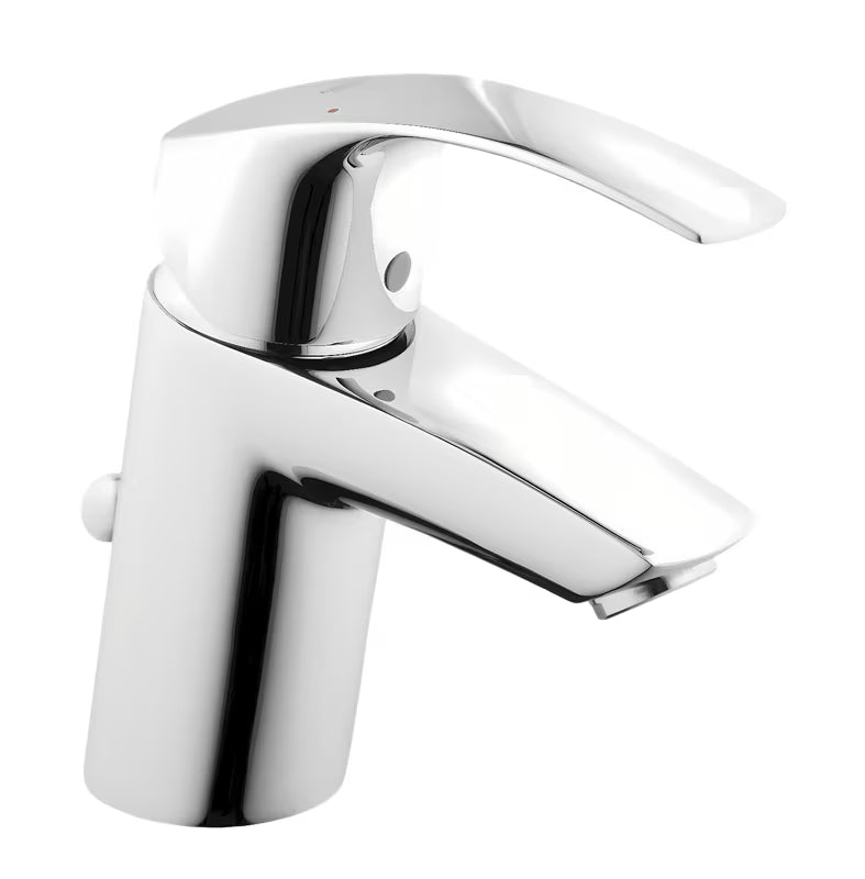 Enoročna armatura za umivalnik Grohe Eurosmart New v sijaj krom izvedbi.