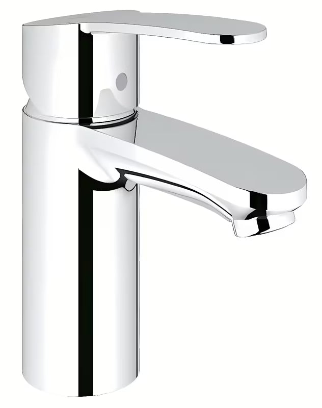 Kromirana armatura za umivalnik Grohe Eurostyle Cosmopolitan z ročnim upravljanjem in varčno tehnologijo EcoJoy.