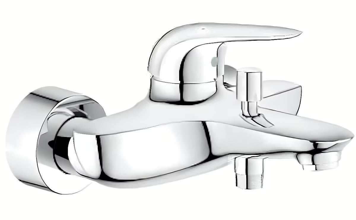 Grohe Eurostyle New enoročna stenska armatura za kad v krom izvedbi s preklopnikom kad/prha.