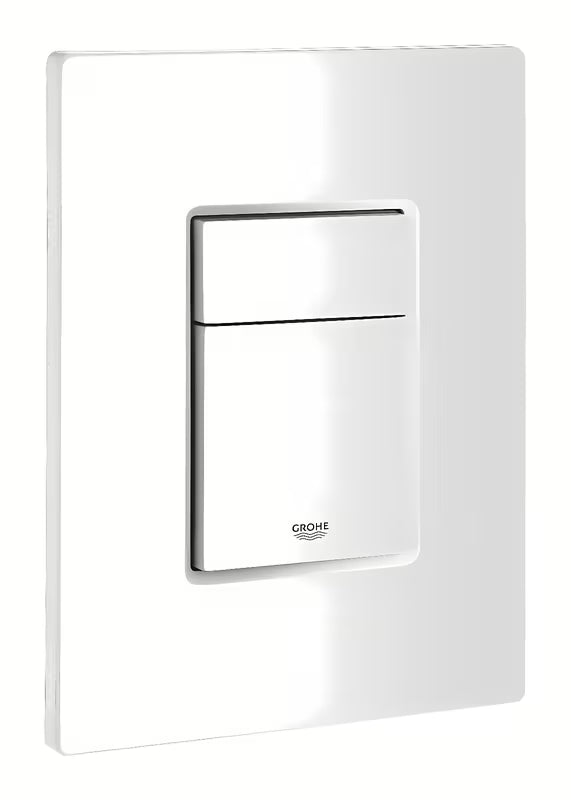 Aktivirna tipka Grohe Even u boji alpsko bijela sa sjajnom površinom