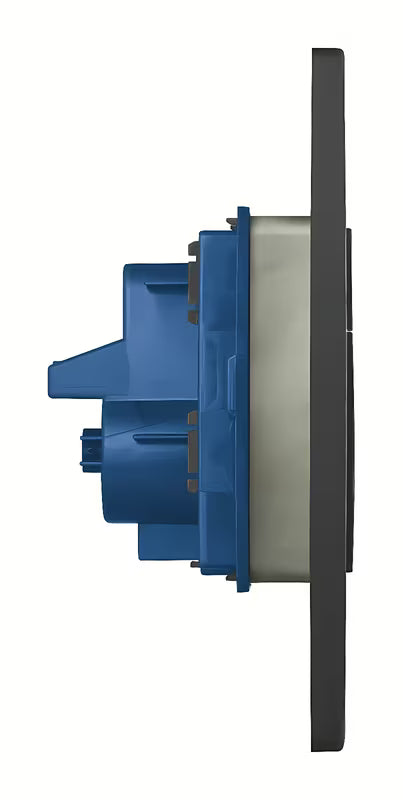 Aktivirna tipka Grohe Even u mat crnoj boji phantom black