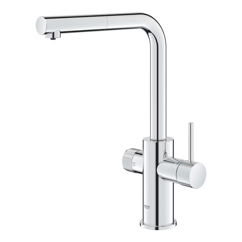 Grohe Blue Pure 2022 enoročna armatura za pomivalno korito s filtrirno funkcijo v krom izvedbi