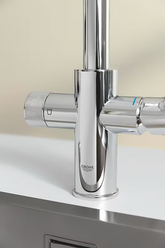 Grohe Blue Pure 2022 enoročna armatura za pomivalno korito s filtrirno funkcijo v krom izvedbi