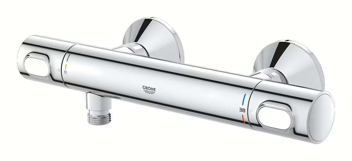 Termostatska stenska armatura za tuš Grohe Grohtherm 500 v krom izvedbi