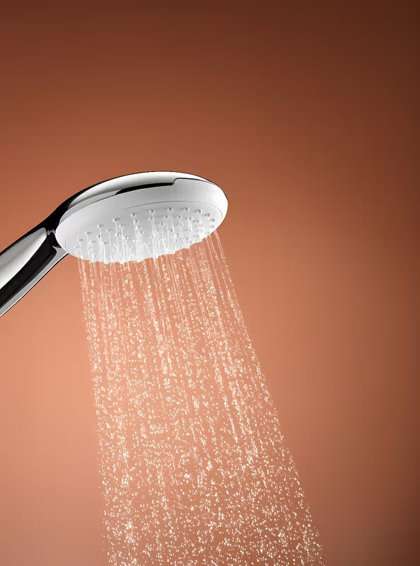 Grohe Grohtherm 500 termostatska armatura za tuš v kromu s pršno garnituro z letvijo