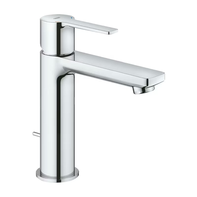 Kromirana enoročna armatura za umivalnik Grohe Lineare s standardnim izlivom