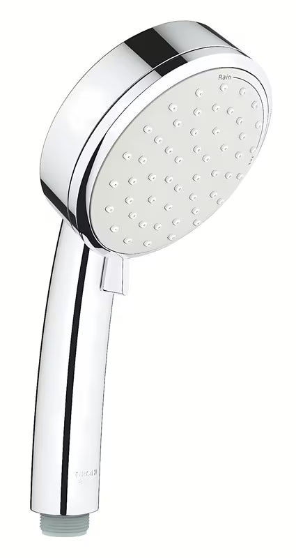 Kromiran tuš ročka Grohe New Tempesta Cosmopolitan, ročna prha s premerom 10 cm in 2 funkcijama.