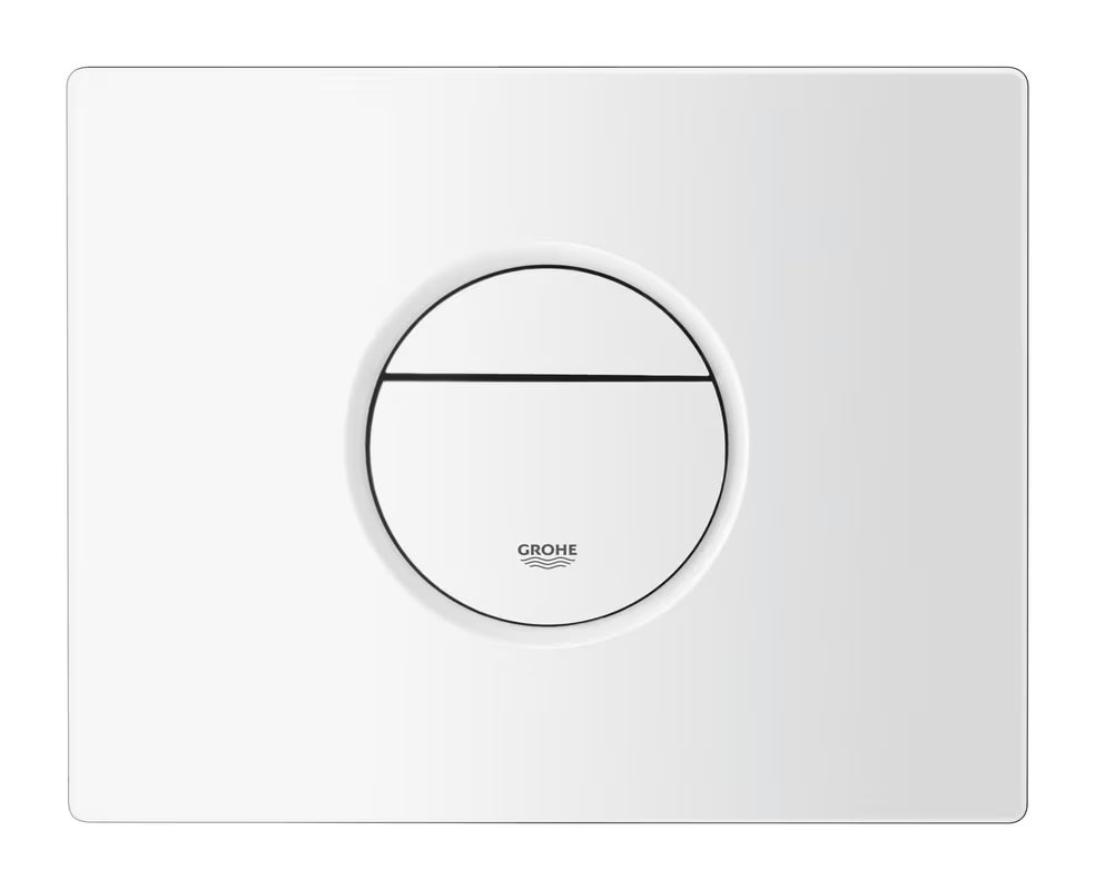 Bijela tipka za ispiranje tipka Grohe Nova Cosmopolitan pro podometne splakovalniki