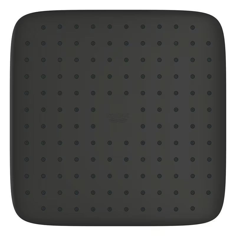 Podžbukni tušni sistem Grohe Precision Thermostat u mat crnoj boji s nadglavnim i ručnim tušem