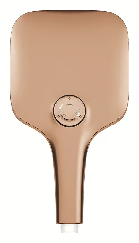 Ročna prha Grohe Rainshower 130 SmartActive Cube v izvedbi brushed warm sunset