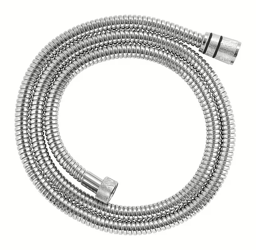 Krom cev za tuš Grohe Rotaflex 1500 mm z vrtljivim stožcem TwistStop in univerzalnim priključkom G 1/2".