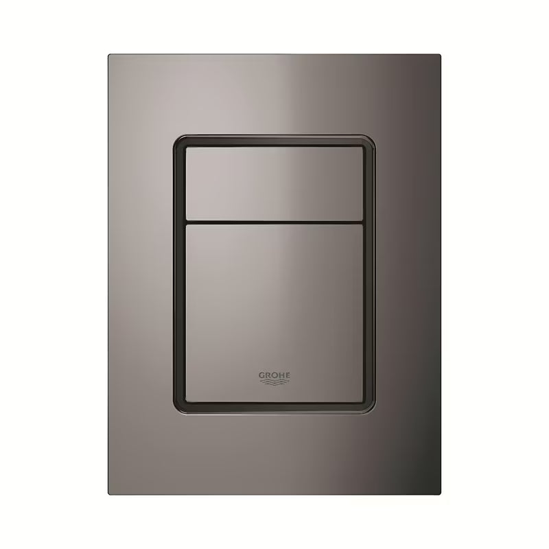 Splakovalna tipka Grohe Skate Cosmopolitan S v barvi hard graphite pro podometne splakovalniki
