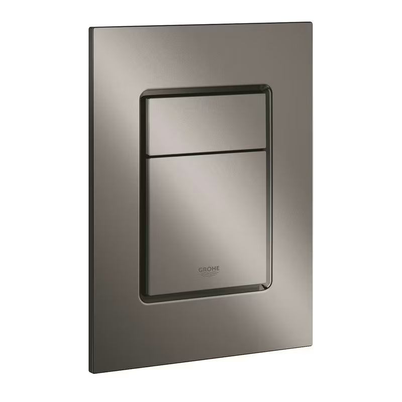 Ispirna tipka Grohe Skate Cosmopolitan S u boji hard graphite pro podometne splakovalniki