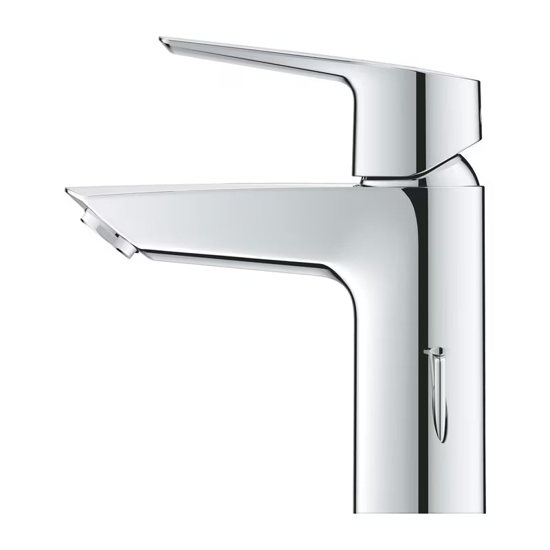 Kromirana umivalniška enoročna armatura Grohe Start z odtokom pro za enoodprtinsko montažo