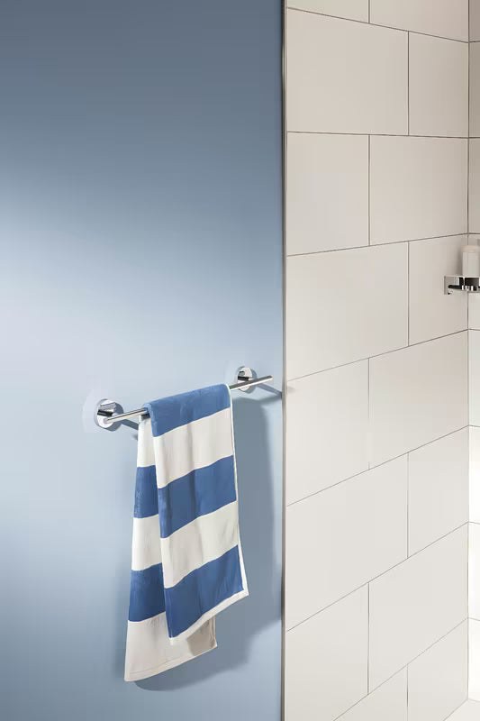 Krom držalo za brisače Grohe Start Cosmopolitan Accessories s skritim pritrjevanjem