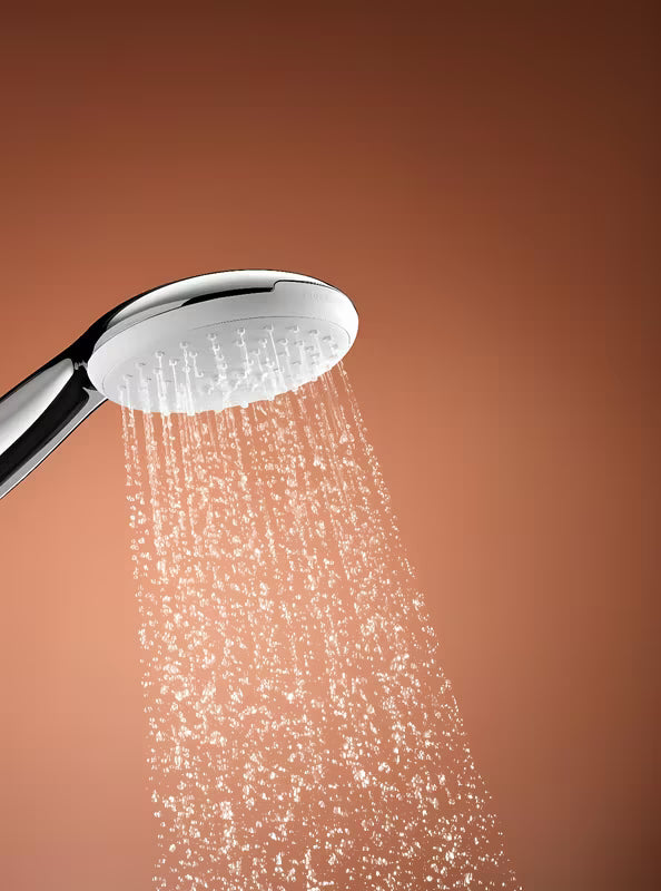 Kromirani tuš set Grohe Tempesta z ročno prho, pršno letvijo in cevjo