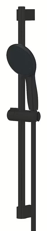 Tuš set Grohe Tempesta 110 u mat crnoj boji s ručnom tuš-slušalicom, šipkom i crijevom