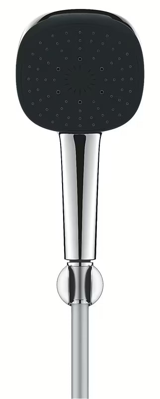 Krom komplet za kad Grohe Vitalio Comfort z ročno prho s 3 načini curka, držalom in cevjo 1750 mm.