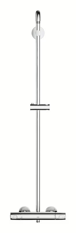 Tušni sistem Grohe Vitalio Joy XXL 310 s termostatom u krom izvedbi, s nadglavnim i ručnim tušem