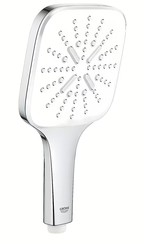 Kromirana ročna prha Grohe Vitalio 130 SmartActive Cube s tremi curki in upravljanjem SmartTip
