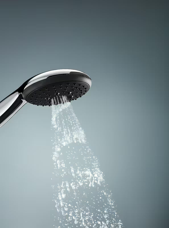 Kromirana ročna prha Grohe Vitalio Start s tremi curki Rain, Jet in Massage