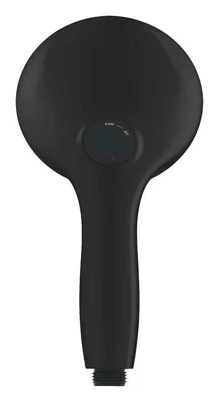 Ročna prha Grohe Vitalio Start 110 v mat črni barvi z dvema curkoma Rain in Jet
