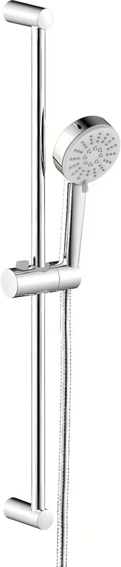 Krom tuš set Hansa Basic z ročno prho, pršno letvijo in cevjo 150 cm
