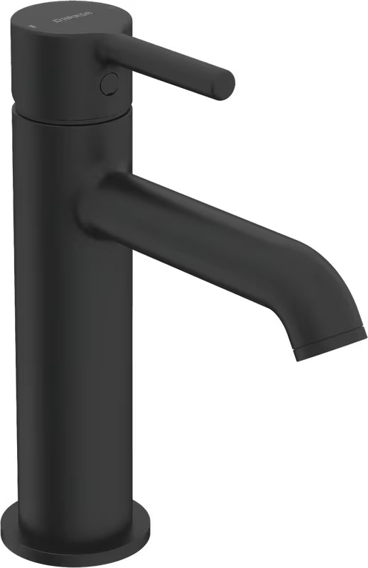 Hansa Vantis enoročna stoječa armatura za umivalnik brez odtoka u crnoj mat boji s mat površinom