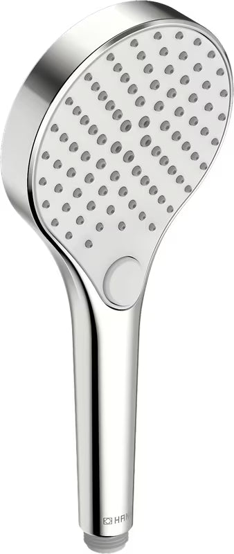 Kromirana tuš ročka Hansa Viva, ručni tuš s 3 funkcije, promjer 11 cm.