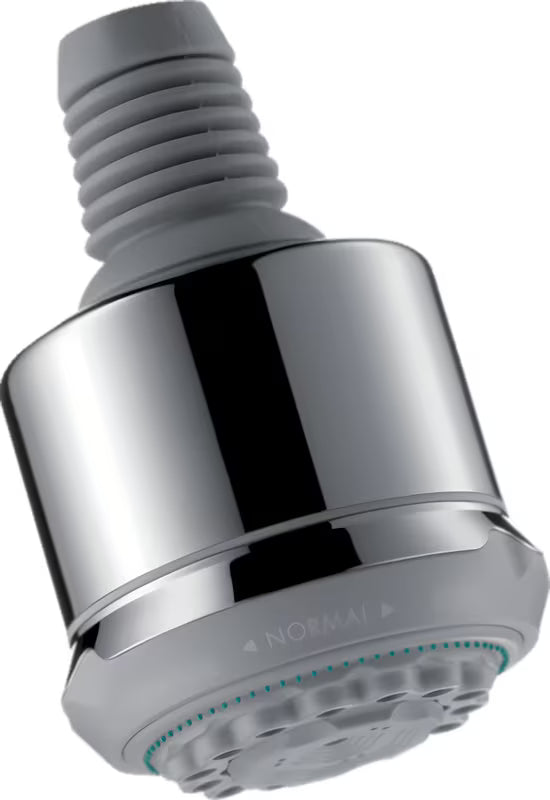 Hansgrohe Clubmaster nadglavna prha v kromu s preklopom med tremi curki in nastavljivim kotom