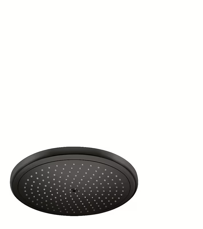 Hansgrohe Croma nadglavna prha 280 mm v mat črni izvedbi s curkom RainAir