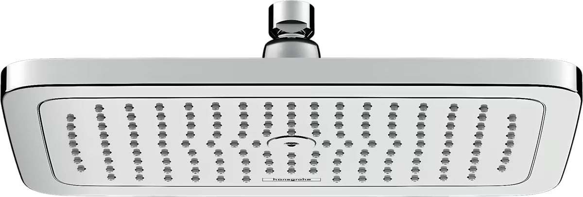 Nadglavna prha Hansgrohe Croma E 280 1jet v kromu z dežnim curkom RainAir