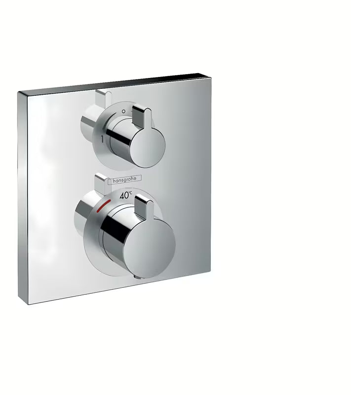 Hansgrohe Ecostat Square termostatska podometna armatura za tuš v krom izvedbi