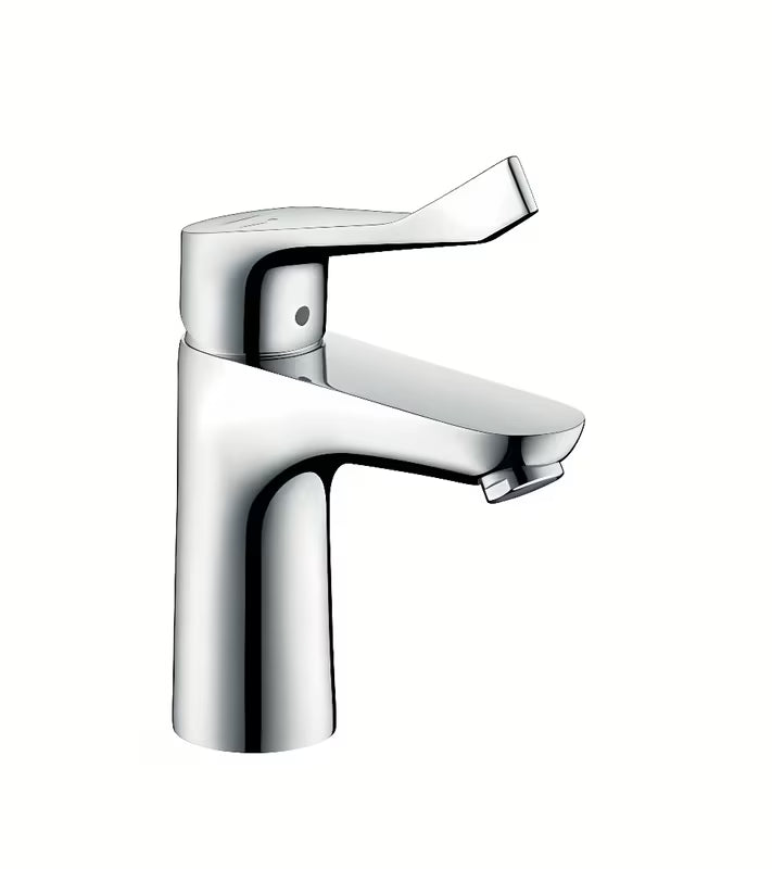 Krom enoročna armatura za Umivalnik Hansgrohe focus brez Odtoka z laminarnim tokom