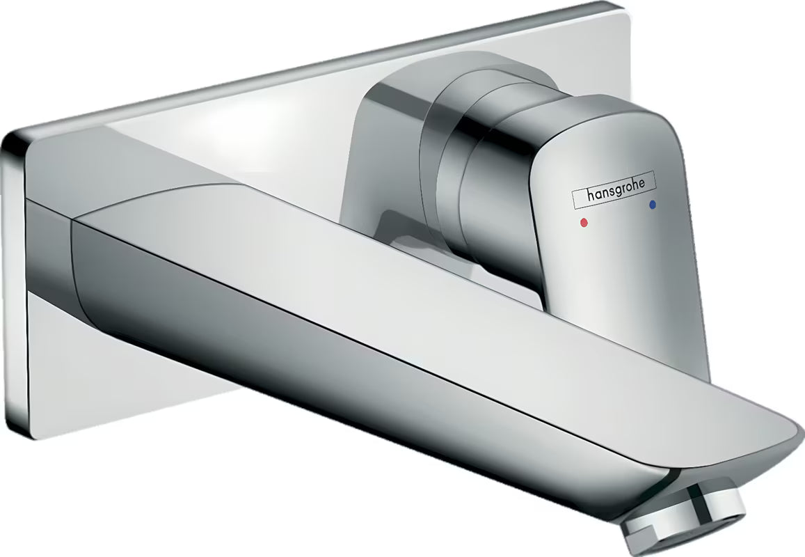 Hansgrohe Logis podometna enoročna armatura za umivalnik za stensko montažo v krom izvedbi