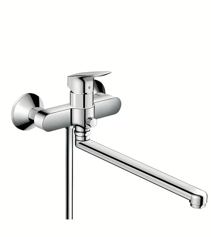Hansgrohe Logis enoročna stenska armatura za kad v krom izvedbi
