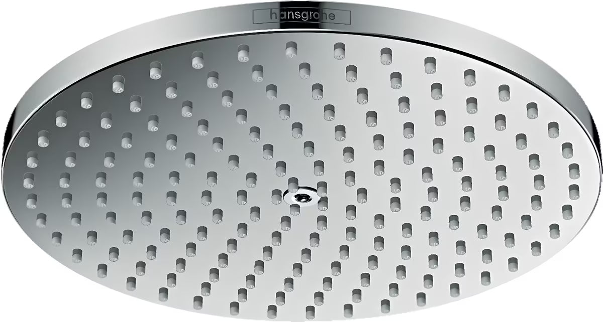 Kromirana nadglavna prha Hansgrohe Raindance S curkom PowderRain in premerom 240 mm