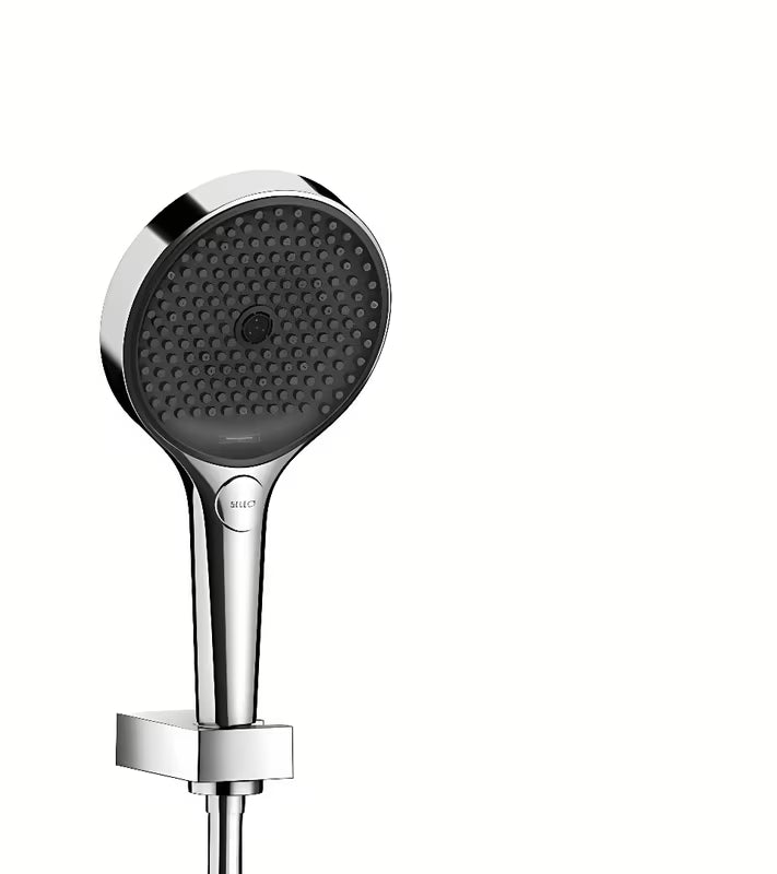 Hansgrohe Rainfinity tuš set v kromu z ročno prho 130 mm, držalom in cevjo 1,60 m